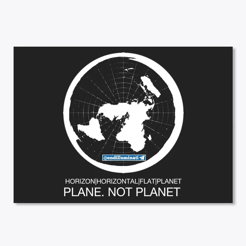 PLANE. NOT PLANET 